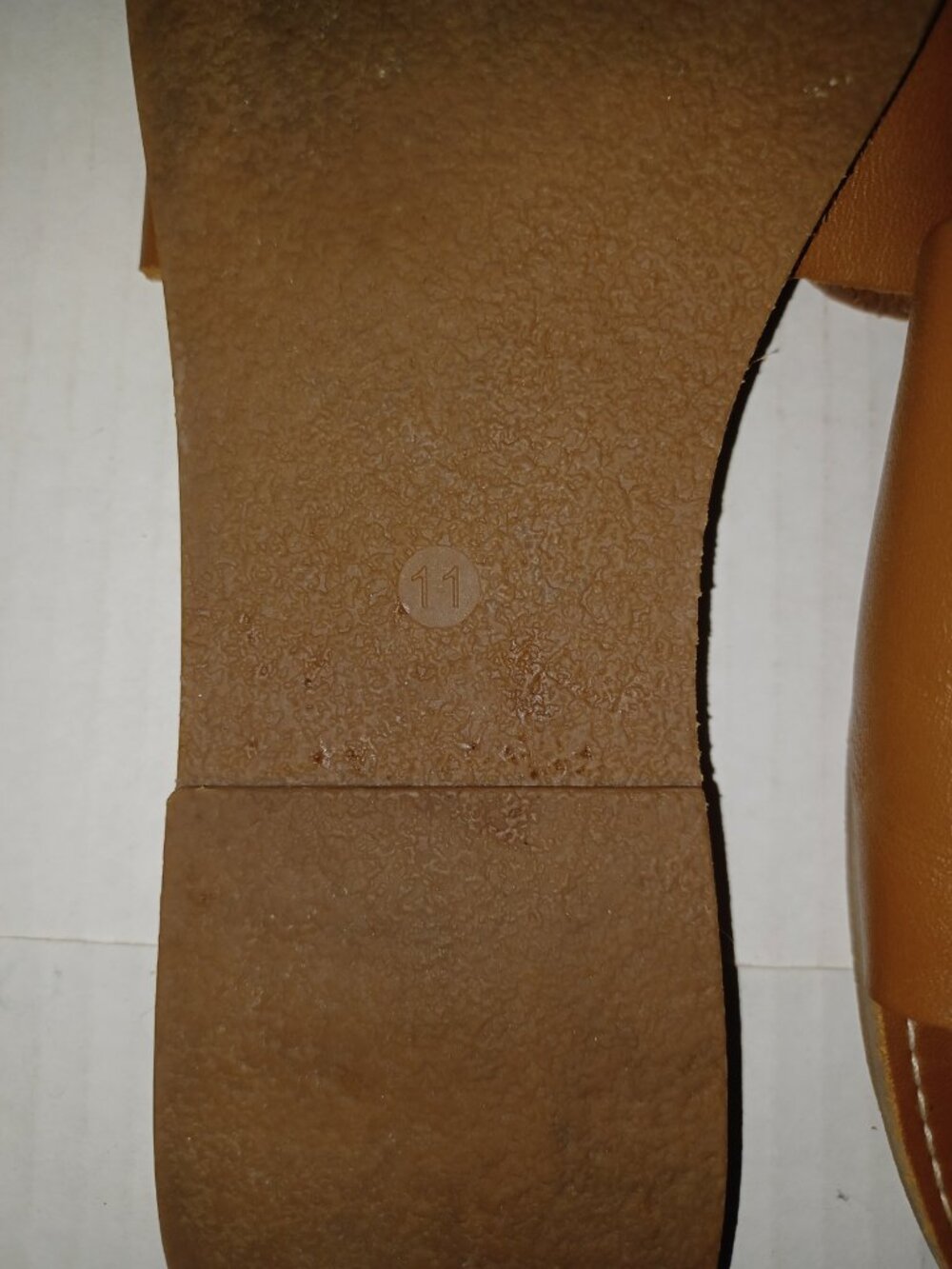 MADEWELL THE BOARDWALK POST SLIDE SANDALS BROWN SIZE 11 - Picture 15 of 16